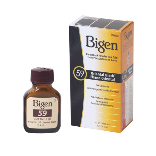 Bigen Dye 59 Hair Colour Oriental Black