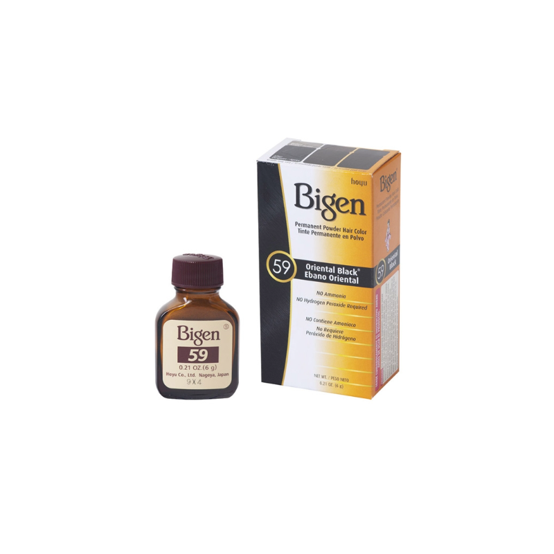 Bigen Dye 59 Hair Colour Oriental Black