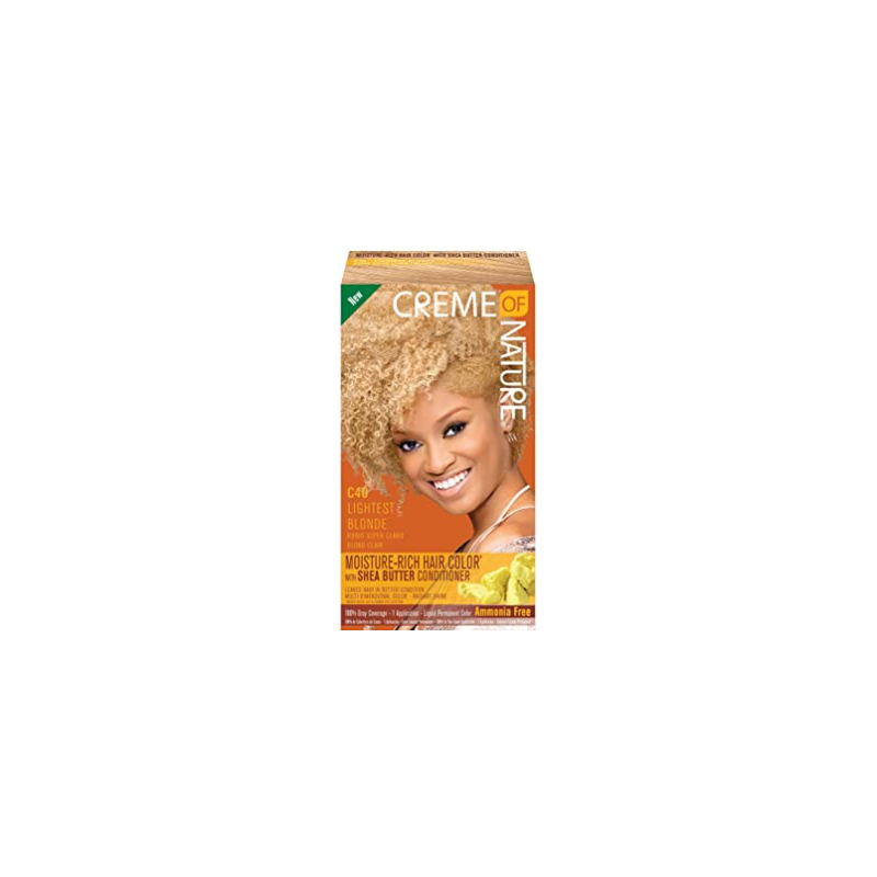 Creme Of Nature Women's *40 Liq H/Clr [Lightest Blonde] Kit