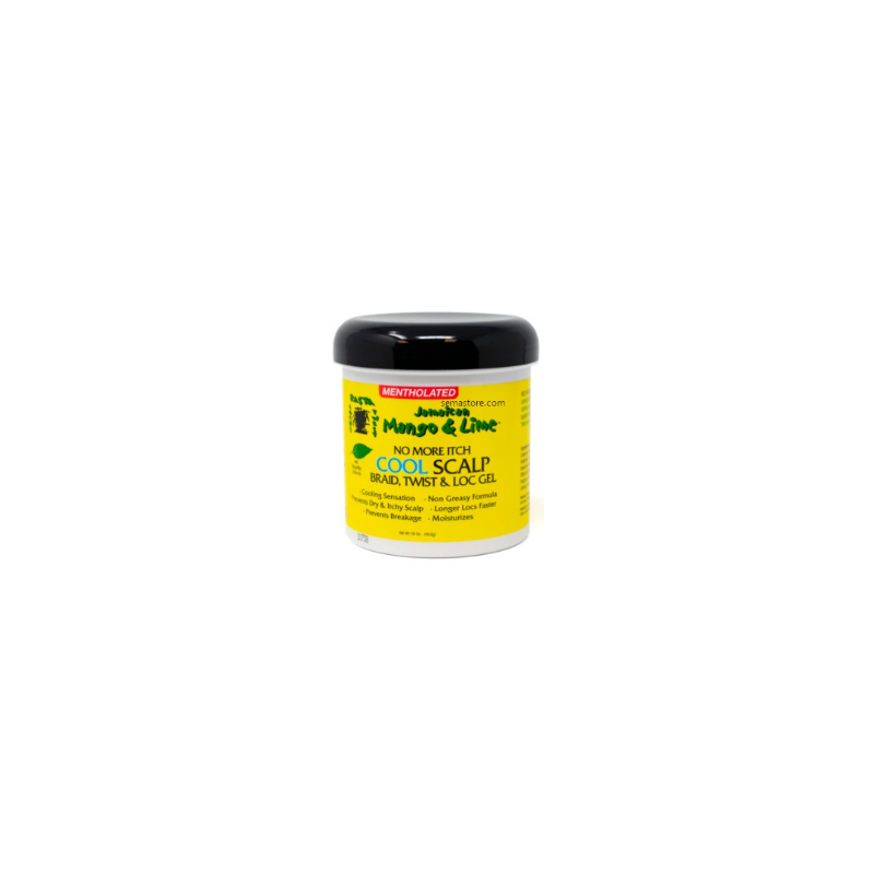 J/M & Lime No More Itch Cool Scalp Twist & Lock Gel