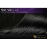 Extension à clips cheveux naturels Noir noir N°1